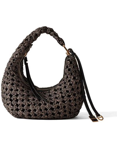 Borbonese Handbags - Black