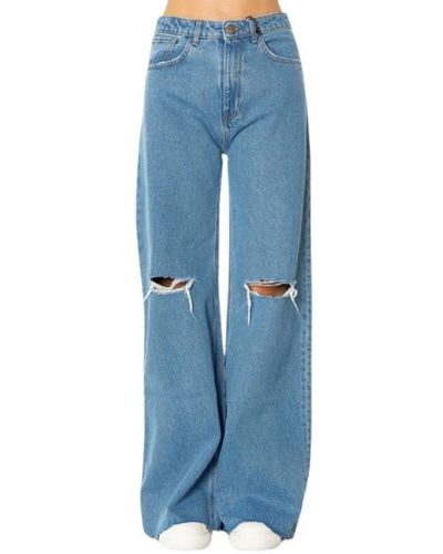 Jijil Wide Jeans - Blue