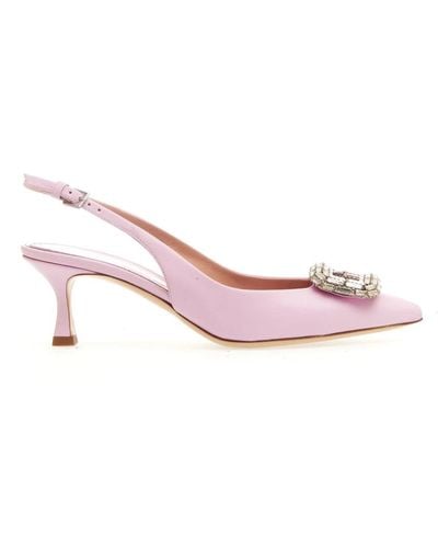 Ninalilou Court Shoes - Pink