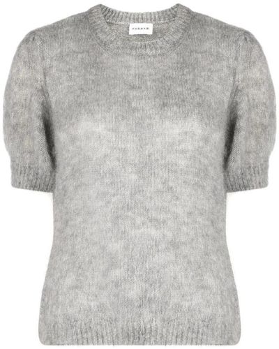 P.A.R.O.S.H. Round-Neck Knitwear - Grey