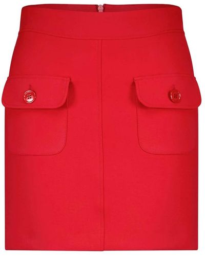 Seductive Short Skirts - Red