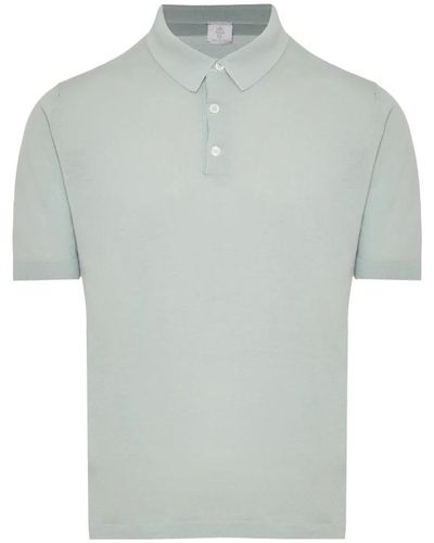 Eleventy Polo Shirts - Grey