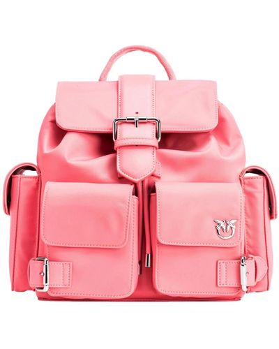 Pinko Taschenrucksack nylon rosa o - Pink