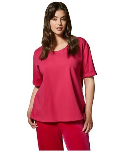 Marina Rinaldi T-shirts - Rouge
