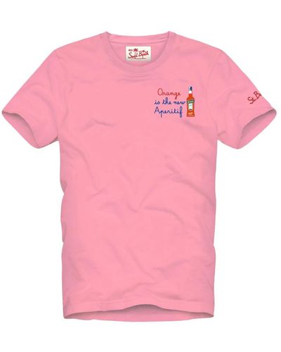 Saint Barth Tops > t-shirts - Rose