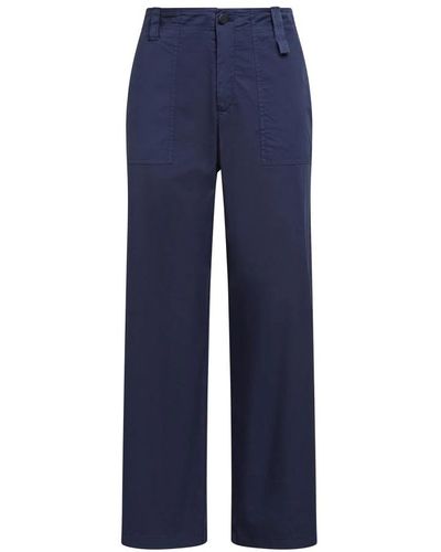 Maliparmi Trousers > straight trousers - Bleu
