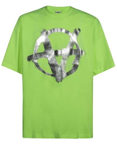 Vetements T-Shirts - Green