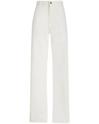 Etro Weite bianco jeans - Weiß