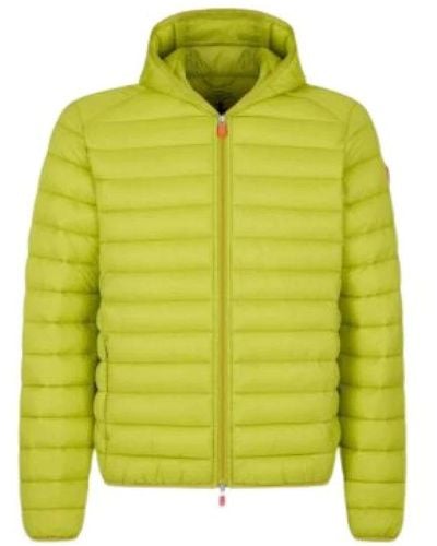 Save The Duck Down Jackets - Yellow