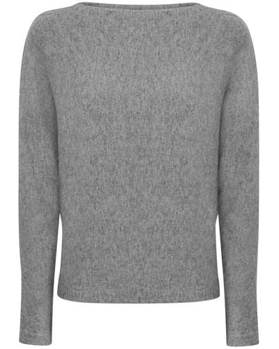 Vince Round-Neck Knitwear - Gray