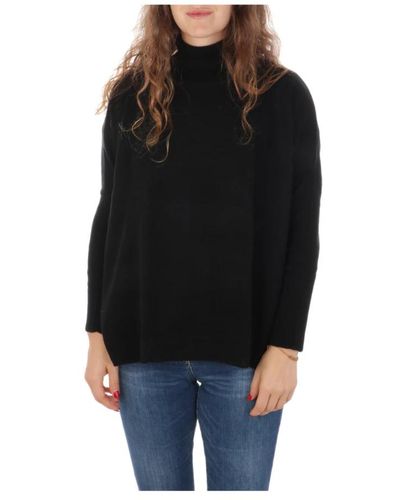 ABSOLUT CASHMERE Poncho negro