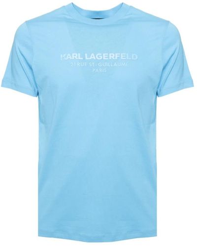 Karl Lagerfeld T-Shirts - Blue