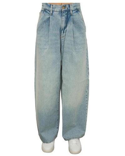 Armani Exchange Wide Jeans - Blue