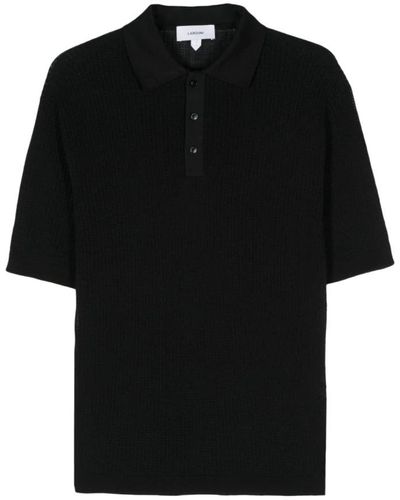 Lardini Polo Shirts - Black