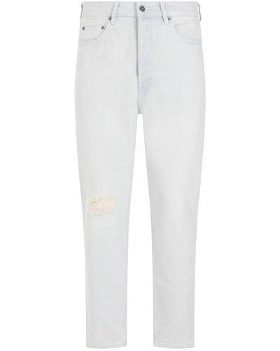 Golden Goose Cropped Jeans - White