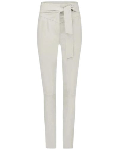 Ibana Trousers > slim-fit trousers - Gris