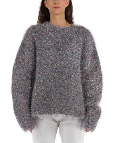 Jil Sander Langarm sweatshirt - Grau