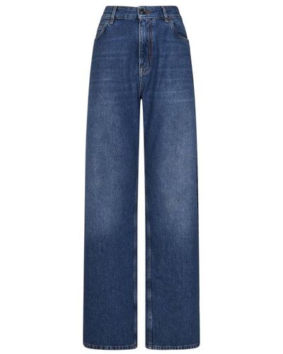Etro Wide Jeans - Blue