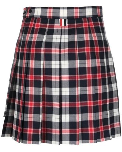 Thom Browne Skirts > short skirts - Rouge