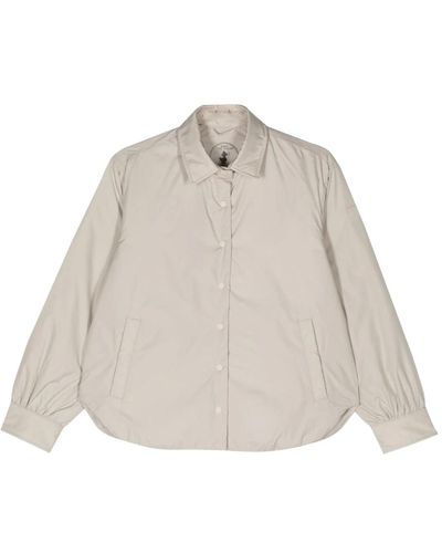 Save The Duck Puffer shirt jacket - Neutro