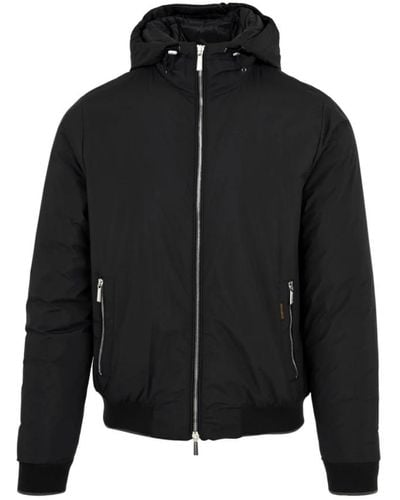 Moorer Bomber Jackets - Black