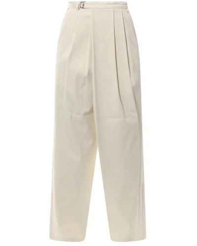 LE17SEPTEMBRE Trousers - Weiß