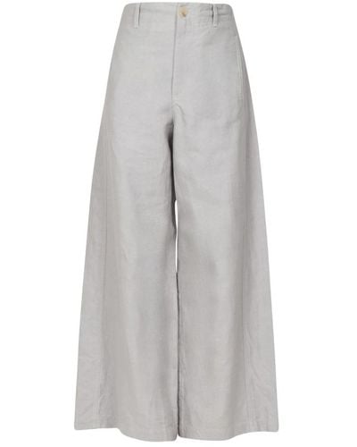 Tela Cropped Trousers - Grey