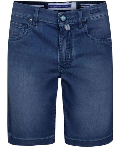 Jacob Cohen Jeans-Shorts - Blau