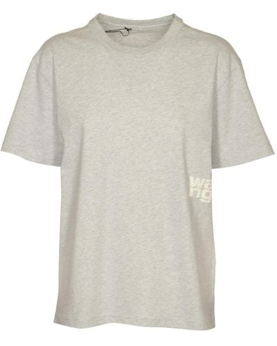 Alexander Wang T-Shirts - Grey
