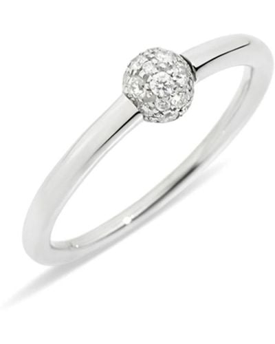 Pomellato Elegante anello con diamante per donne - Bianco