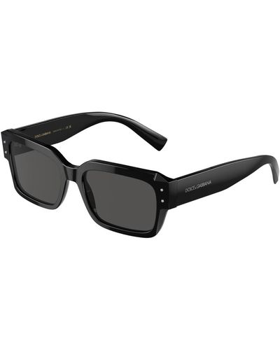 Dolce & Gabbana Stylische sonnenbrille dg4460 schwarz