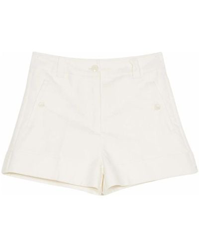 Twin Set Short shorts - Weiß