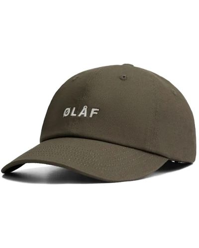 OLAF HUSSEIN Accessories > hats > caps - Vert