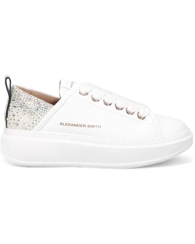 Alexander Smith Wembley sneakers bianche sportive - Bianco