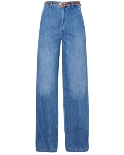 Liu Jo Jeans de pierna ancha elegantes - Azul