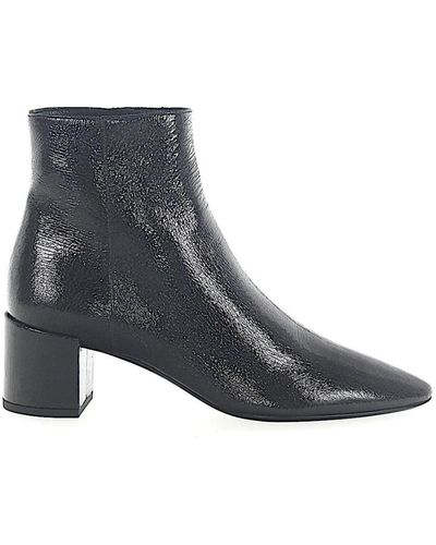 Saint Laurent Heeled Boots - Grey