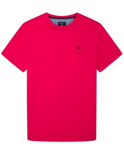 Hackett Baumwoll t-shirt - Pink