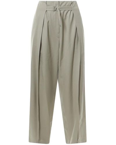 LE17SEPTEMBRE Trousers > wide trousers - Gris