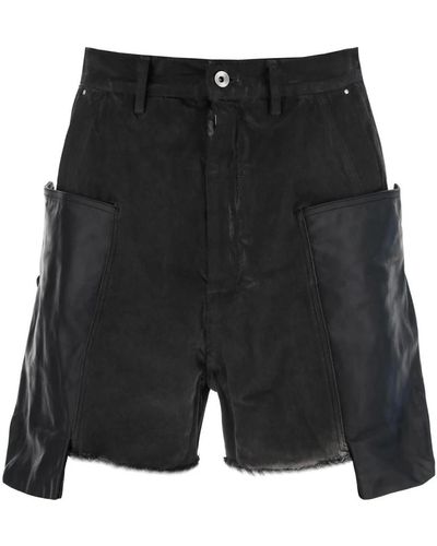 Rick Owens Shorts > casual shorts - Noir