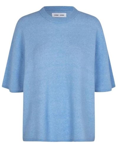 Samsøe & Samsøe T-Shirts - Blue