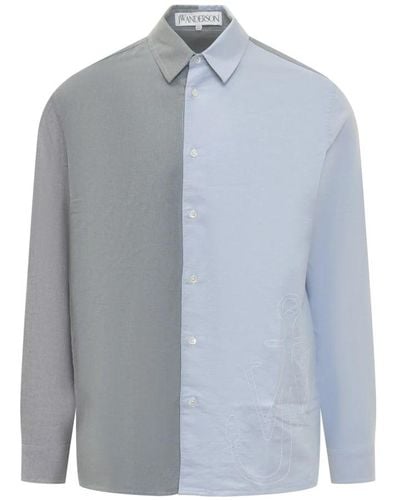JW Anderson Casual Shirts - Blue