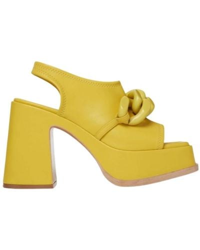 Stella McCartney High Heel Sandals - Yellow