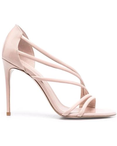 Le Silla Elegante beige high heels pumps,flat sandals - Pink