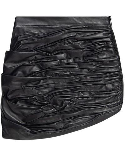 The Mannei Skirts > leather skirts - Gris
