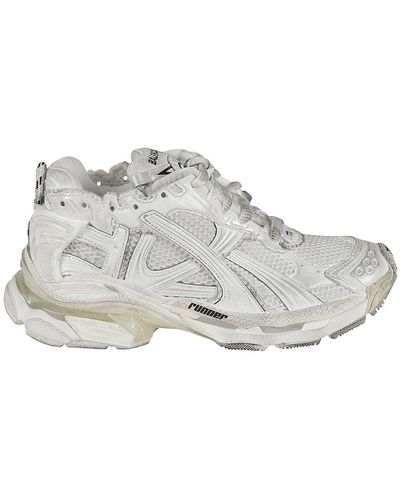 Balenciaga Weiße runner sneakers - Grau