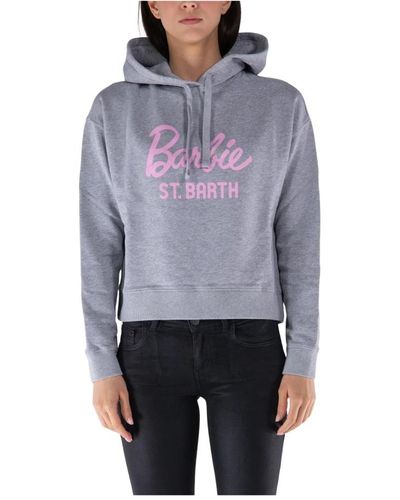 Mc2 Saint Barth Yoga barbie hoodie - Blu