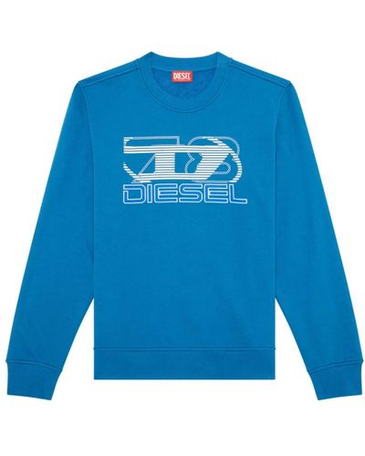 DIESEL Sweatshirts & hoodies > sweatshirts - Bleu