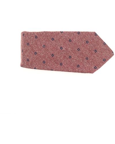 Kiton Luxuriöse cashmere krawatte für den modernen gentleman - Lila