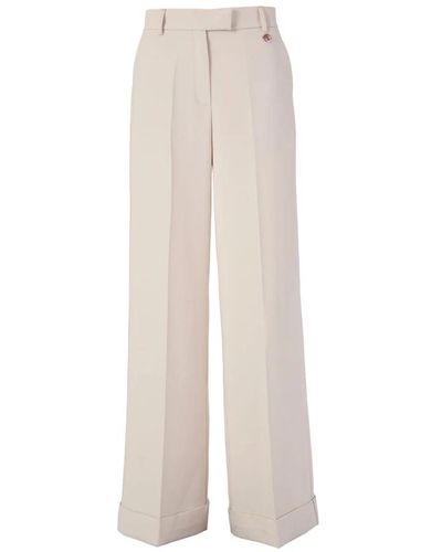 Fracomina Trousers > wide trousers - Blanc