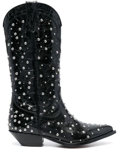 Sonora Boots Studded western-style stiefel - Schwarz